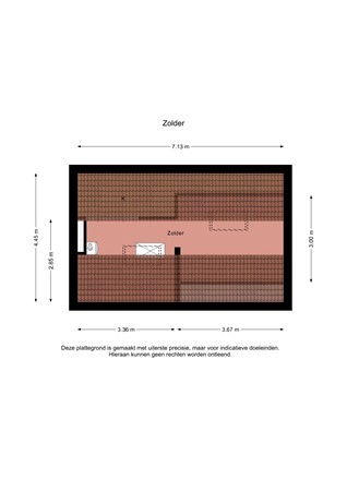 Floorplan - Sportstraat 20, 8315 AM Luttelgeest